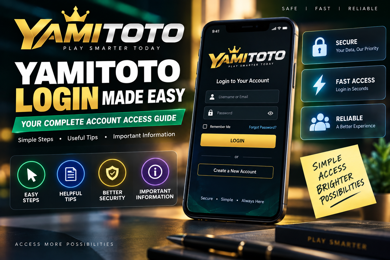 Yamitoto Login